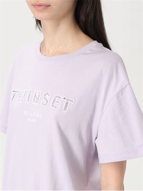 T-shirt Twinset in cotone con logo TWINSET | TT2041/00703